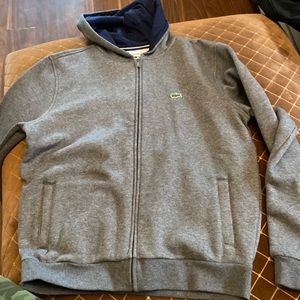 Lacoste sweat jacket